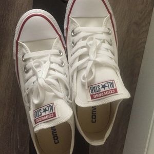 NEW Converse All Star Chuck Taylor Low White M5/W7